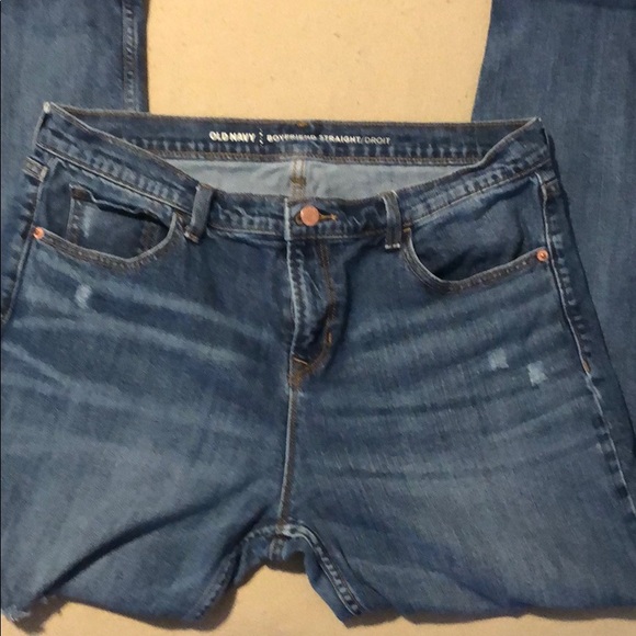 Old Navy Blue boyfriend jeans - Picture 3 of 8